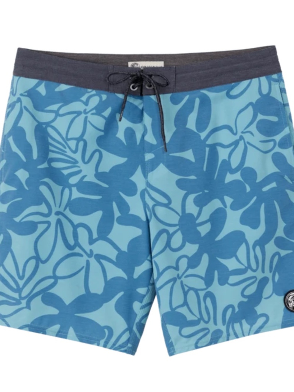 O'Neill OG Print Cruzer 18 Boardshorts-Scrub Blue NWT